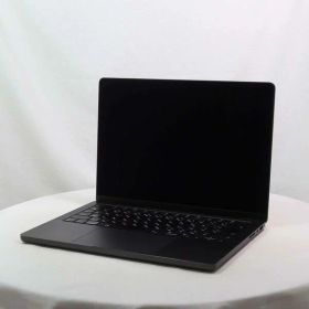 【中古】Apple(アップル) MacBook Pro 14.2-inch Late-2023 MRX43J／A Apple M3 Pro 12コアCPU_18コアGPU 18GB SSD1TB スペースブラック 〔14.7 Sonoma〕 【198-ud】