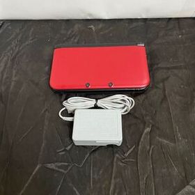 ニンテンドー3DSLL本体 レッド×ブラック アダプター付