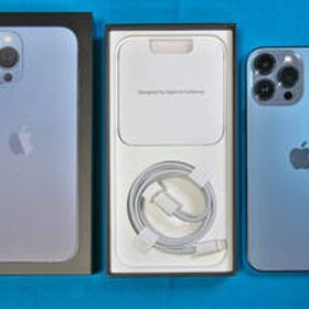 中古美品、iPhone 13 Pro Max 256GB シエラブルー SIMフリー