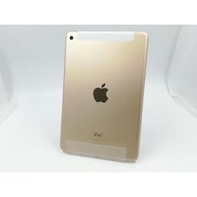 【中古】Apple au 【SIMロック解除済み】 iPad mini4（2015） 32GB ゴールド MNWG2J/A【千葉】保証期間１週間【ランクC】