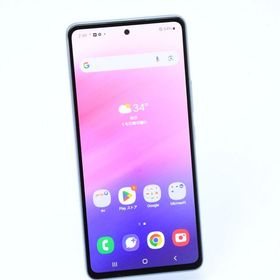 【電池良好】SIMフリー au Galaxy A53 5G SCG15 オーサムブルー