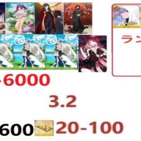 FGO*-*聖晶石+4700-6000+果実400-600個+その他 | FGOのアカウントデータ、RMTの販売・買取一覧