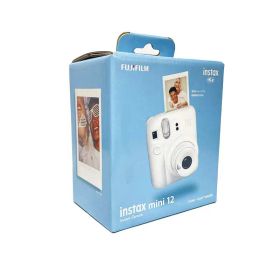 【新品 箱不良・シュリンク破れ品】FUJIFILM 富士フイルム インスタントカメラ チェキ instax mini 12 クレイホワイト