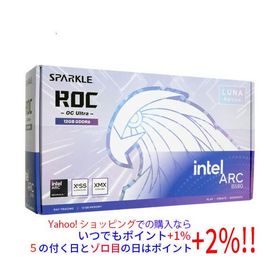 【新品訳あり(箱きず・やぶれ)】 SPARKLE SPARKLE Intel Arc B580 ROC Luna OC Ultra SB580RW-12GOC PCIExp 12GB
