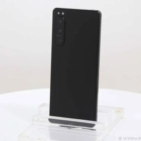 〔中古品〕 Xperia 5 IV 128GB ブラック SOG09 au SIMフリー【262】