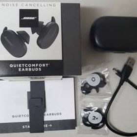 【BOSE】QuietComfort Earbuds Triple Black 美品・付属品完備 ノイズキャンセリング／フルワイヤレスイヤホン
