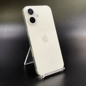 【全額返金保証】【最速発送】 iPhone 16 256GB ホワイト Softbank SIMフリー 動作確認済 93%