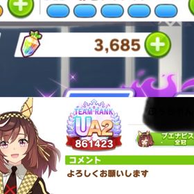 チームランク《UA2》🌈ブエナビスタ全冠所持🌈サポカ完凸8枚 | ウマ娘のアカウントデータ、RMTの販売・買取一覧