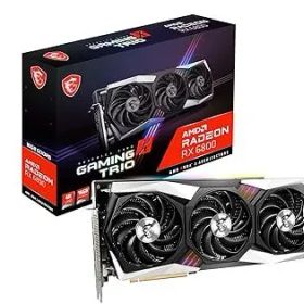 【中古】MSI Radeon RX 6800 GAMING X TRIO 16G グラフィックスボード VD7459