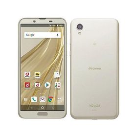 AQUOS sense2 SH-01L[32GB] docomo シャンパンゴールド【安心 …
