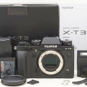 ☆新品同様☆ FUJIFILM フジフィルム X-T3 ボディ 元箱 付属品 Shot数 僅か 10枚前後！ ♯25112610