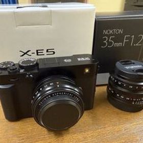 フジフイルム X-E5 XF23mm F2.8 R WRレンズキット ブラック Voigtlander フォクトレンダー NOKTON 35mm F1.2 X-mount