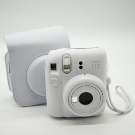 フジフイルム(富士フイルム)の■ほぼ新品■ Instax Mini 12 インスタントカメラ クレイホワイト(フィルムカメラ)
