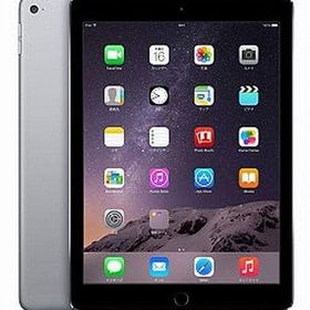 iPad Air2 Wi-Fi+Cellularモデル 64GB (au/スペースグレイ) [MGHX2J/A] (状態：USBケーブル・USB-ACアダプタ欠品/本体状態難) タブレット端末