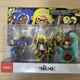amiibo トリプルセット[インクリング【イエロー】／オクトリング【ブルー】／コジャケ] (スプラトゥーンシリーズ)