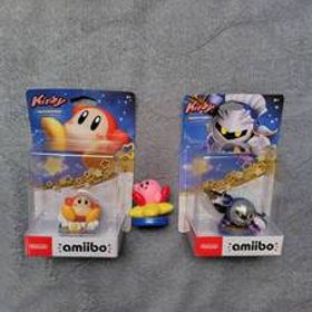 任天堂switch アミーボ３点セットカービィ、ワドルディ、メタナイト