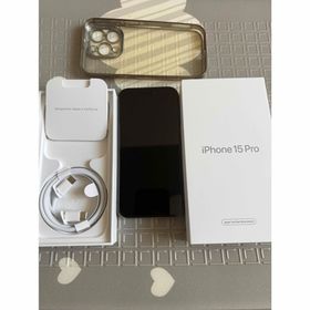 アイフォーン(iPhone)のiPhone 15 Pro 128GB ナチュラルチタニウム SIMフリー(スマートフォン本体)