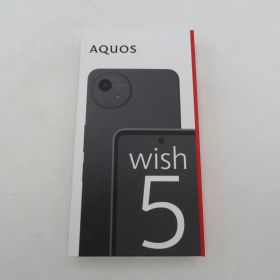 シャープ AQUOS アクオス Androidスマホ SHARP AQUOS wish5 SH-M32 スミ SIMフリー 未開封品 未使用品