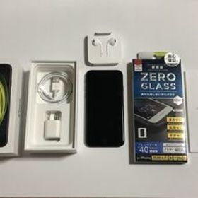 SIMフリー iPhoneSE 第2世代 128GB 82% ブラック 判定○ SE2 送料無料 iPhone SE スマホ 第二世代 iPhoneSE2 付属品 未使用 完品 フィルム