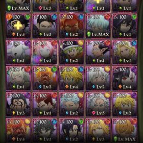 引退垢‼️総戦力６００万！ | グラクロのアカウントデータ、RMTの販売・買取一覧