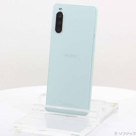 〔中古〕SONY(ソニー) Xperia 10 II 64GB ミント SOV43 au〔297-ud〕