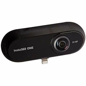 Insta360 ONE 360度 全天球 アクションカメラ， 24MP (7K) 写真 4Kビデオ 超広角 魚眼 レンズ iPhone 6/7/8/X シリーズ