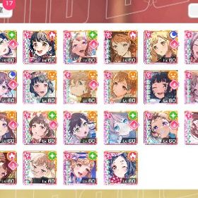 ポピパ推し必見 | バンドリ！ガールズバンドパーティ(ガルパ)のアカウントデータ、RMTの販売・買取一覧