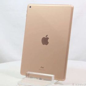 〔中古品〕 iPad 第7世代 32GB ゴールド MW762J／A Wi-Fi【258】
