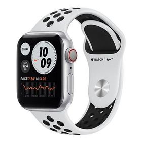 Series6[40mm/セルラー]アルミ シルバー Apple Watch Nike【安…