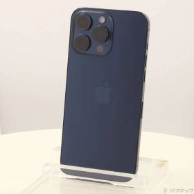 〔中古品〕 iPhone15 Pro Max 256GB ブルーチタニウム MU6T3J／A SIMフリー【198】