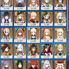 引退アカウント | 原神のアカウントデータ、RMTの販売・買取一覧