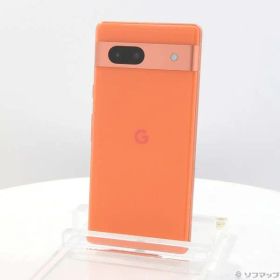 〔中古品〕 Google Pixel 7a 128GB コーラル GA04438-JP SIMフリー【344】