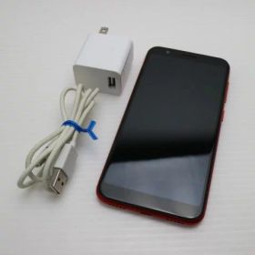 【中古】 新品同様 ZenFone Max (M1) レッド スマホ 本体 白ロム 中古 土日祝発送OK