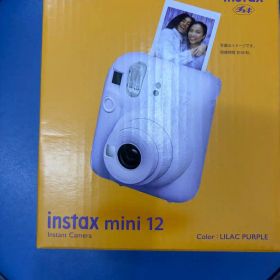 instax mini 12 本体 パープル