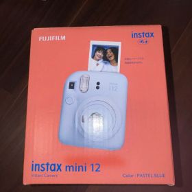 FUJIFILM instax mini 12 パステルブルー 本体