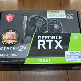 ★未使用品★MSI GeForce RTX 3050 6GB グラフィックカード