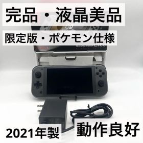 【完品・液晶美品】Switch Lite ディアルガ パルキア 本体 ポケモン