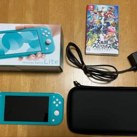 Nintendo Switch Lite ターコイズ 本体+スマブラSPセット