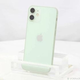 〔中古品〕 iPhone12 mini 64GB グリーン MGAV3J／A SIMフリー【377】