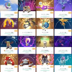 🔸2016年垢TL72伝説個体値100!色違いザシアン剣の王!色違い346体!伝説幻563体所持 | ポケモンGOのアカウントデータ、RMTの販売・買取一覧