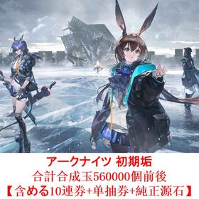 初期垢 合計合成玉560000個 | アークナイツのアカウントデータ、RMTの販売・買取一覧