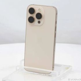 〔中古品〕 iPhone16 Pro 256GB デザートチタニウム MYN23J／A SIMフリー【198】