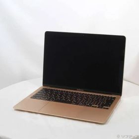 〔中古品〕 MacBook Air 13.3-inch Late-2020 MGND3J／A Apple M1 8コアCPU_7コアGPU 8GB SSD256GB ゴールド 〔15.3 Sequoia〕【297】