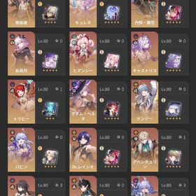 破格！星5キャラ25体以上！ 星5光円錐18個 最強キャスパ揃ってます！ | 崩壊スターレイル(崩スタ)のアカウントデータ、RMTの販売・買取一覧