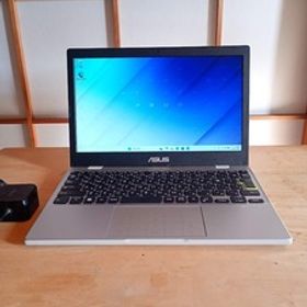 ASUS E210KA-GJ02WWS モバイルノートPC ホワイト インテルN4500搭載 ストレージ容量128GB 11.6インチ液晶 windows11