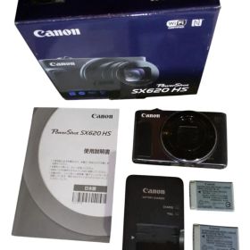 【美品】Canon PowerShot SX620 HS BLK 箱付き