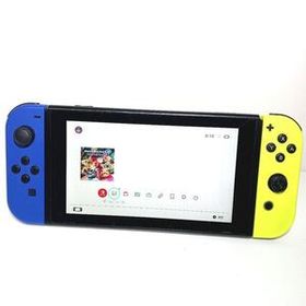 動作品 Nintendo Switch スイッチ HAC-001 初代 本体 ゲーム機 コントローラー ジョイコン Joy-Con ネオンカラー ２個 セット