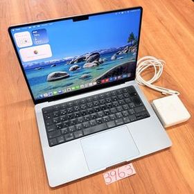 【動作確認済】 MacBook pro 14インチ 2021 Apple M1 MAX 64GB 1TB 動画編集可 カメラ内蔵 ノートPC SSD搭載 macOSインストール済 【3963】