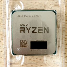 AMD Ryzen 7 5700x 新品バルク品(PCパーツ)