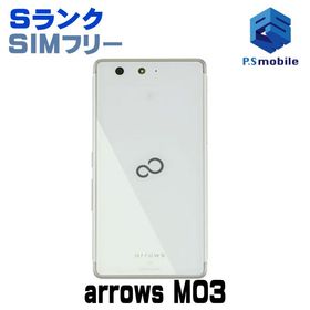 ★新品同様★arrows M03 ホワイト J023511A